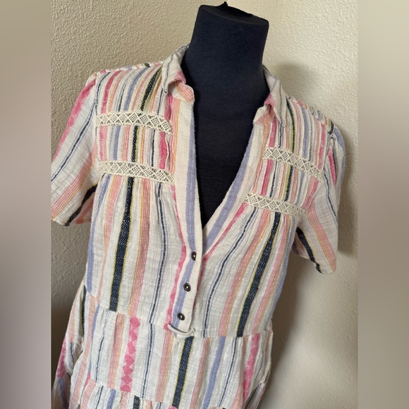 anthropologie GEORGINA tiered dress - Picture 4 of 10